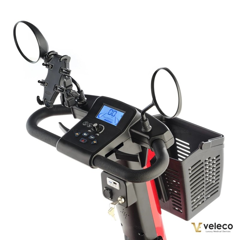 Veleco JUMPY: scooter de movilidad con suspensión completa