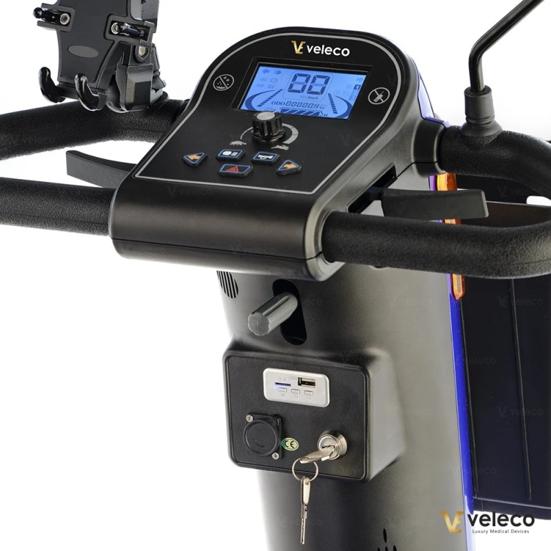 Veleco LOOPER: skuter inwalidzki z łatwym sterowaniem i oświetleniem LED