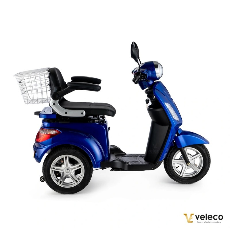 Veleco ZT15: scooter de movilidad de 3 ruedas fácil de usar