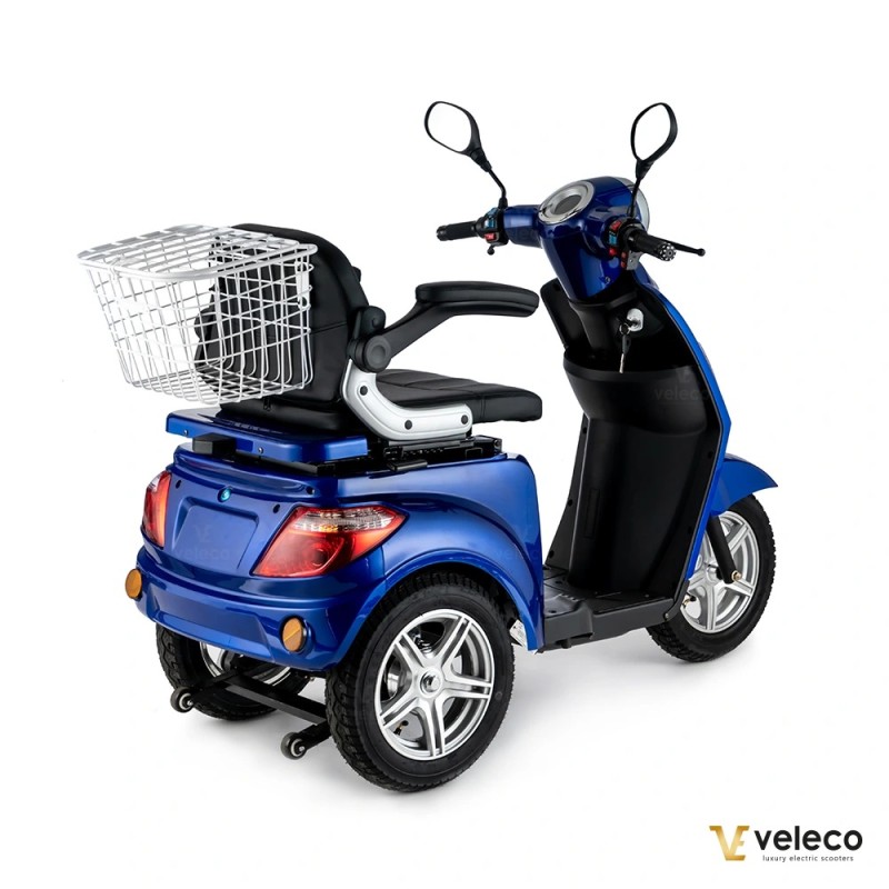 Veleco ZT15: scooter de movilidad de 3 ruedas fácil de usar