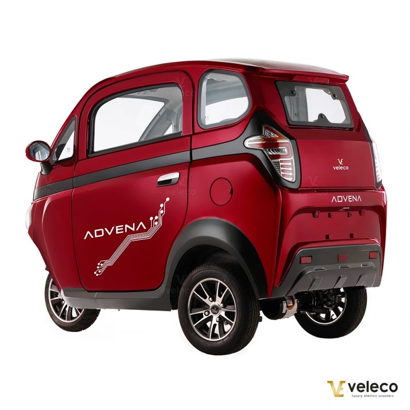 Veleco ADVENA: ciclomotor eléctrico cerrado de 2 plazas tipo coche