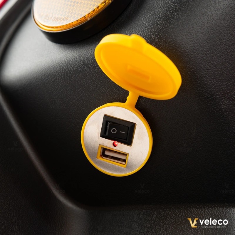 Veleco DRACO: scooter de movilidad con botón de aceleración